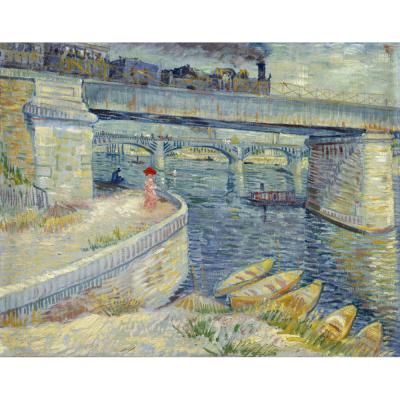 Vincent van Gogh – The Bridge at Asnières, 1887